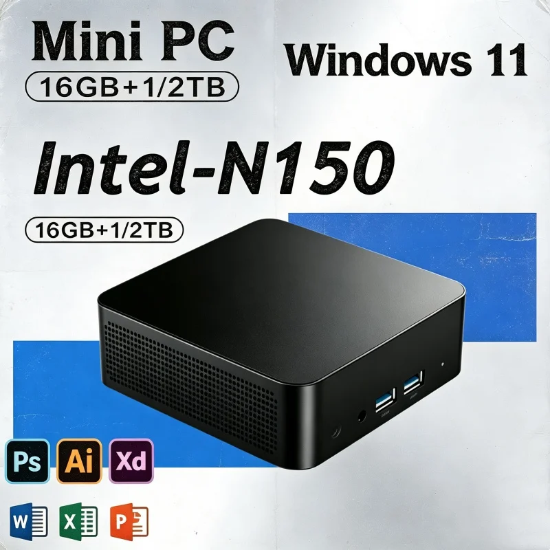 Gaming Console Stick - Mini PC Zesty Core N150 2026