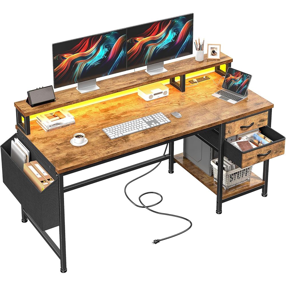 Led Gaming Light Strip - Escritorio Compacto para Juegos de 48