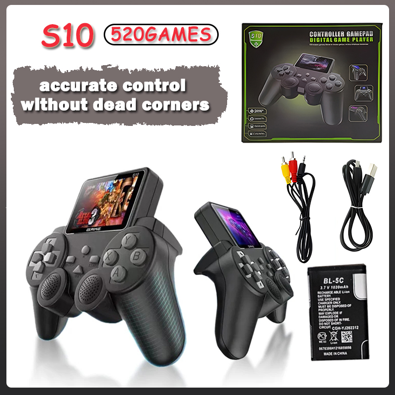 Gaming Console Old - Miniconsola de juegos portátil S10, mando