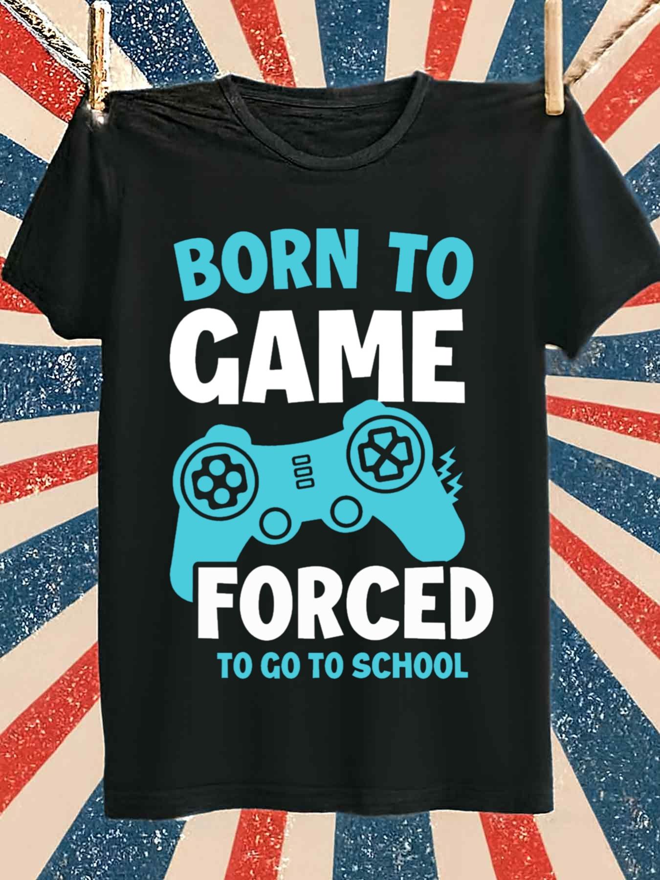 Gaming Console Icon - Camiseta para juegos Born to Game