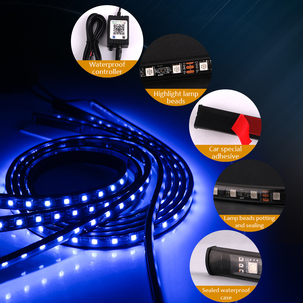 Tira de luces LED de neón RGB  - Led Gaming Light Strip reseña y precio