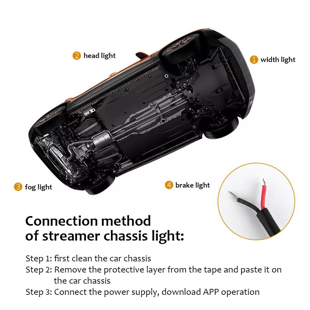 Tira de luces LED de neón RGB  - Led Gaming Light Strip reseña y precio