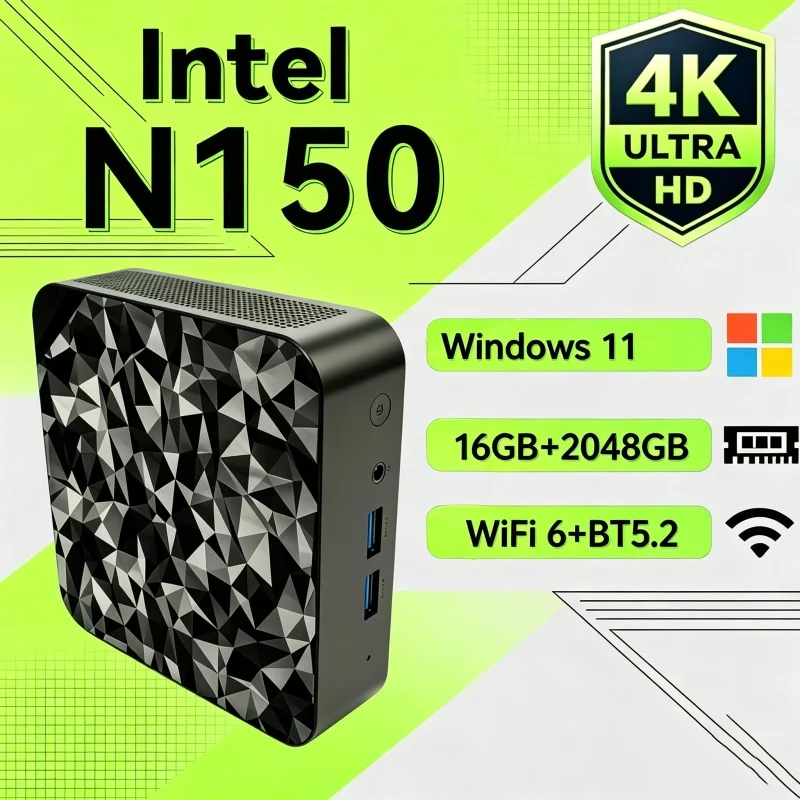 Mini PC Stellar Core N150 2026 - Gaming Console Stick reseña y precio