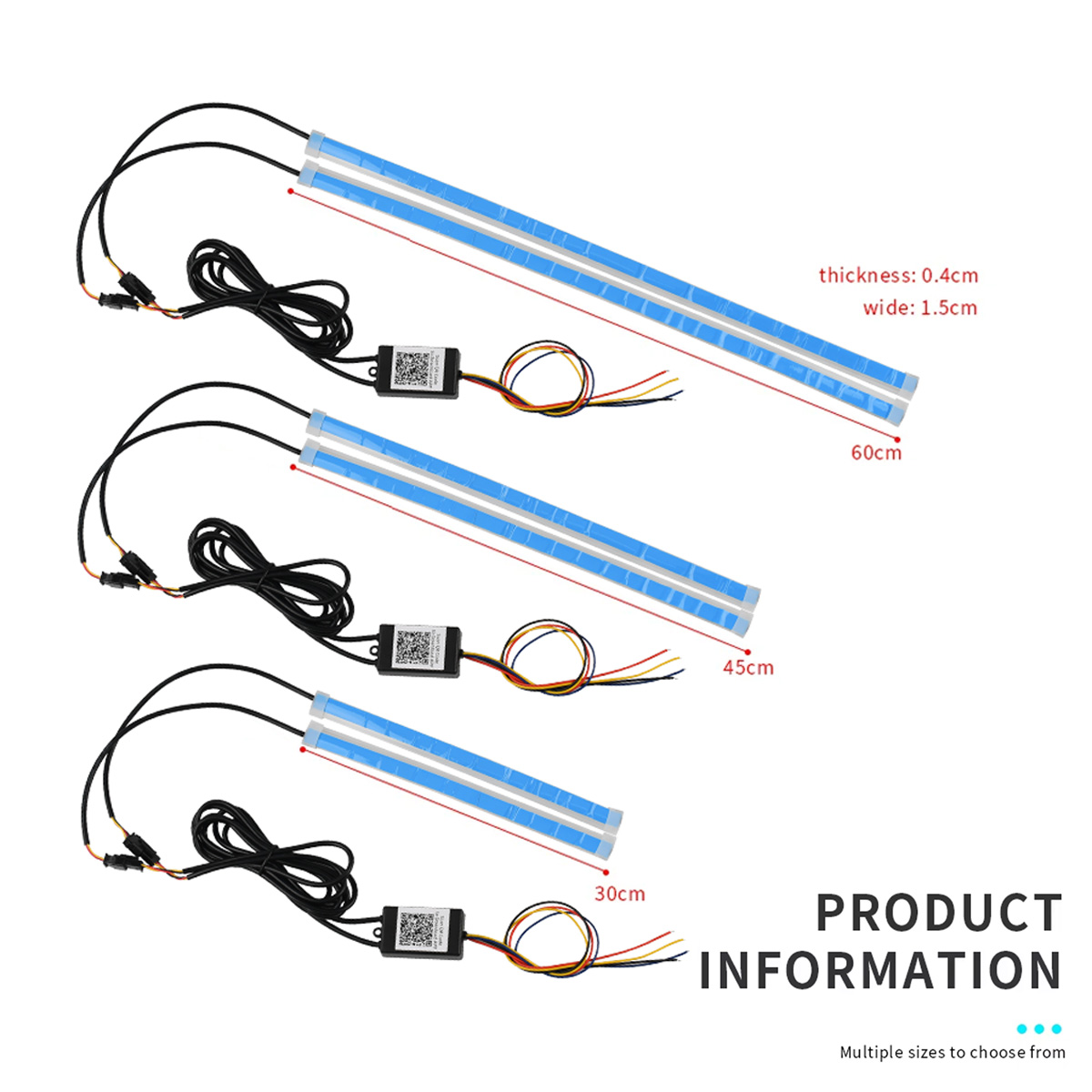 Luz diurna DRL para coche con  - Led Gaming Light Strip reseña y precio