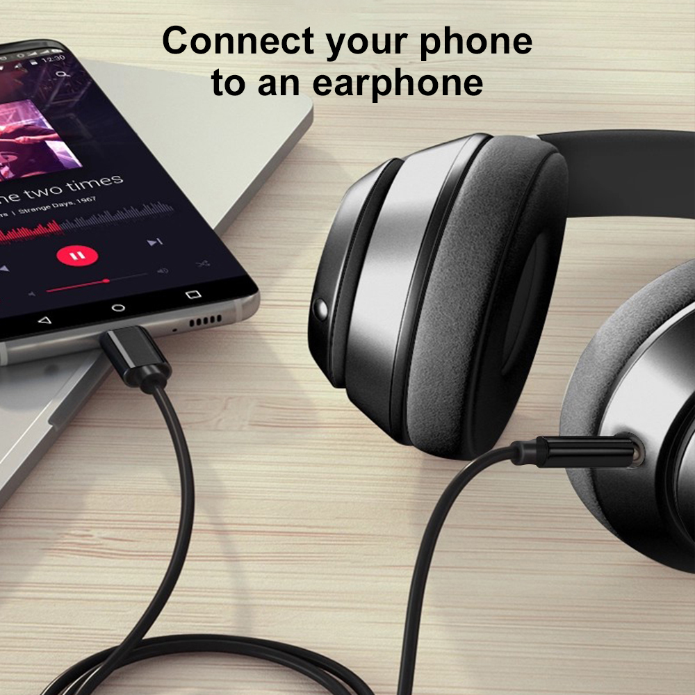 Cable de Audio AUX Tipo-C a 3. - Gaming Console Connect With Phone reseña y precio