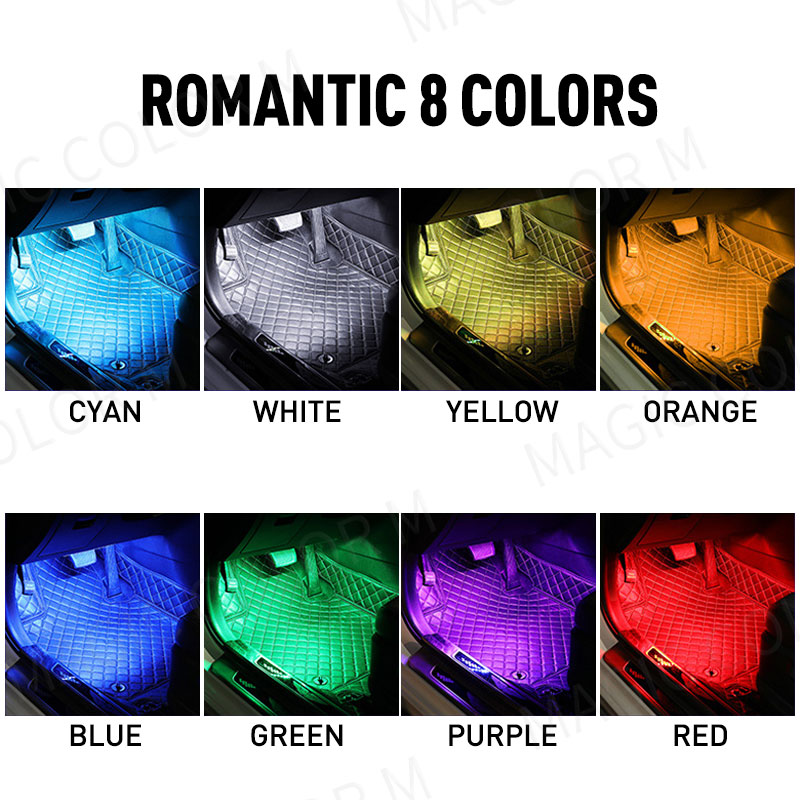 48/72 Led luz ambiental de pie - Led Gaming Light Strip reseña y precio