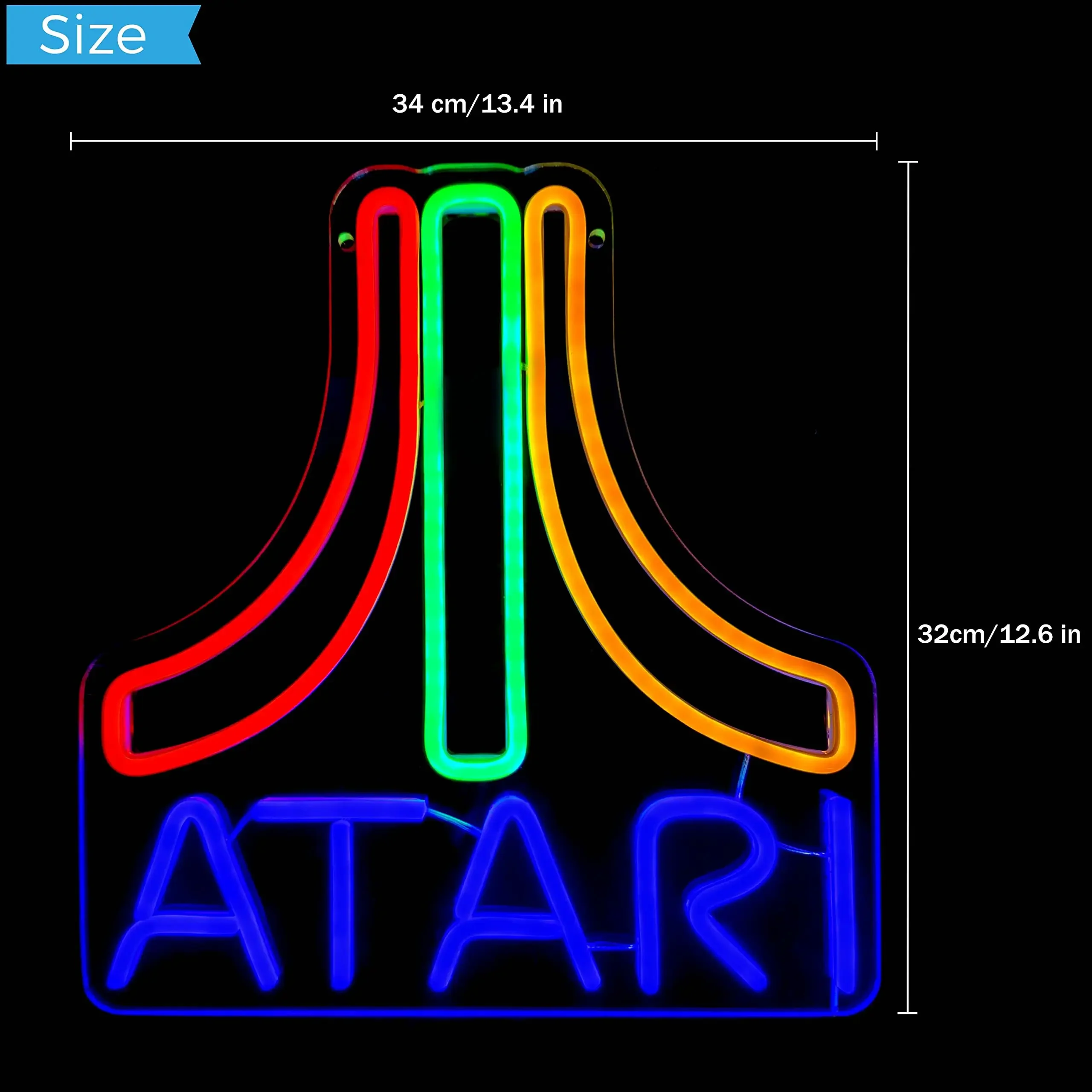 Letrero LED para juegos, luz d - Gaming Console Zone reseña y precio