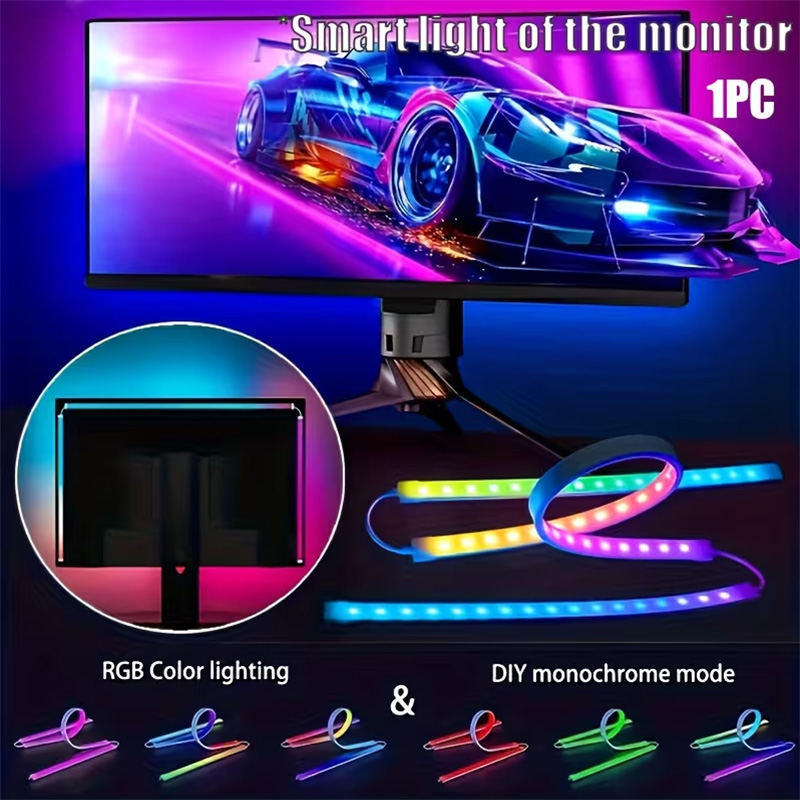 Tira de Luces RGB para Juegos, - Led Gaming Light Strip reseña y precio