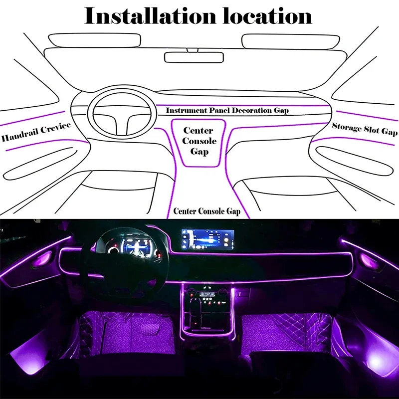 Luces de alambre EL flexibles  - Led Gaming Light Strip reseña y precio