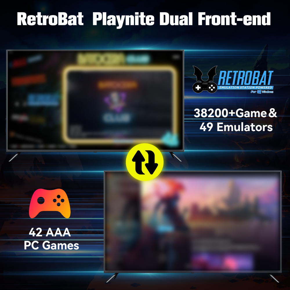 Retrobat & Playnite System HDD - Gaming Console Stick reseña y precio