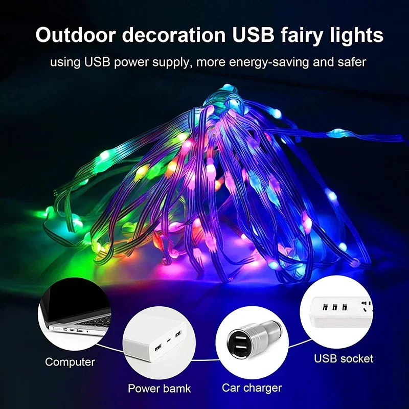 Guirnalda de luces inteligente - Led Gaming Light Strip reseña y precio