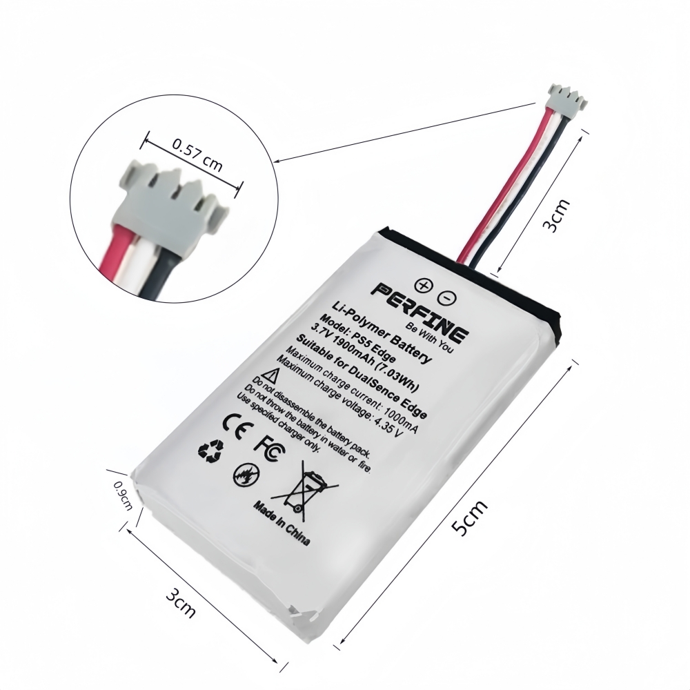 Perfine 1900mAh 2 uds baterías - Sony Controller Dualsense Edge reseña y precio